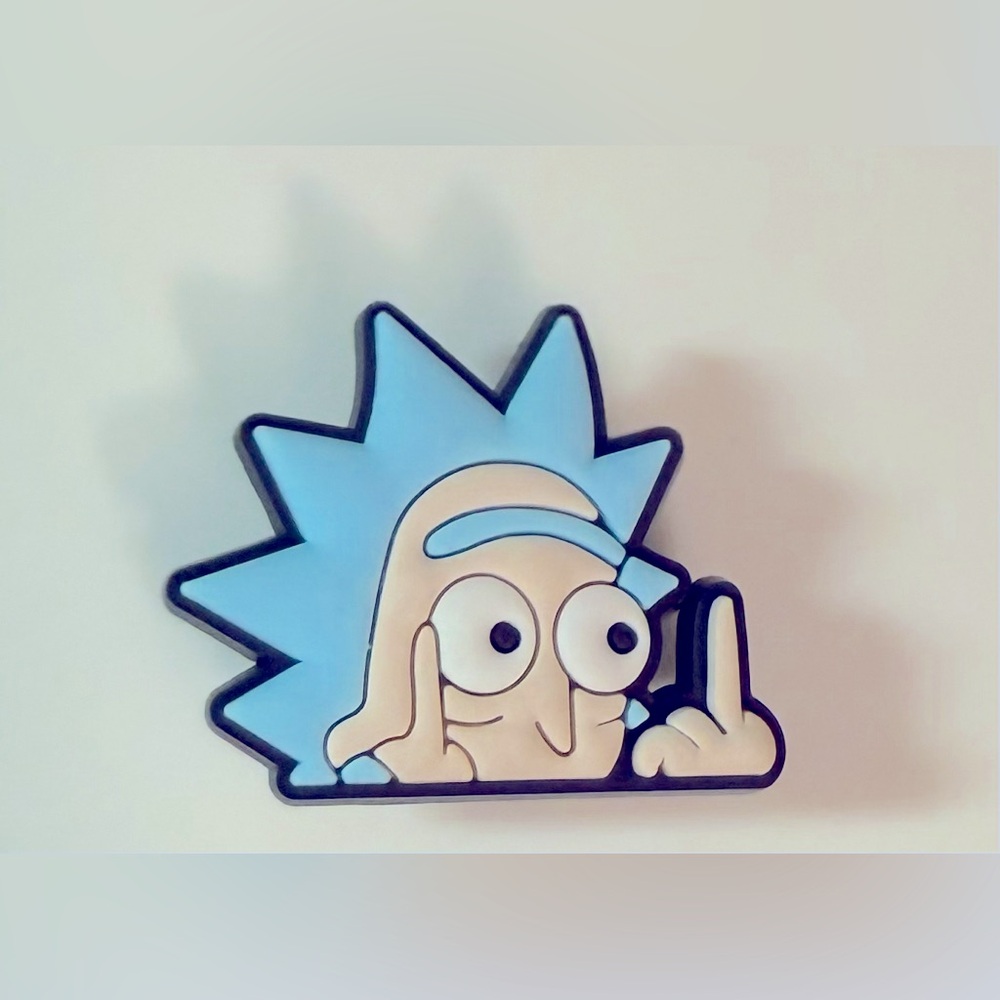(10 for $16) SALE Rick And Morty Croc Charm Jibbit Shoe Charm Disney Croc Charms